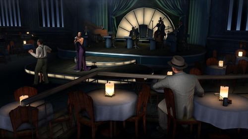 Erika Heynatz and Aaron Staton in L.A. Noire (2011)