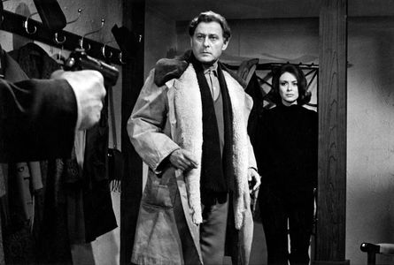 Poul Reichhardt and Helle Virkner in Death Comes at High Noon (1964)