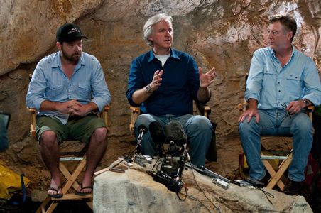 James Cameron and Alister Grierson in Sanctum (2011)