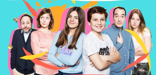 Hervé Rey, Ana Budimir, Fabien St Maurice, Cleo Marelli, and Oscar Lemaire in JuMo (2017)