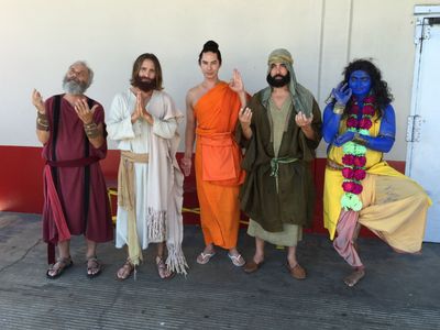 Michael Teh as the Buddha Imposter in Church v State