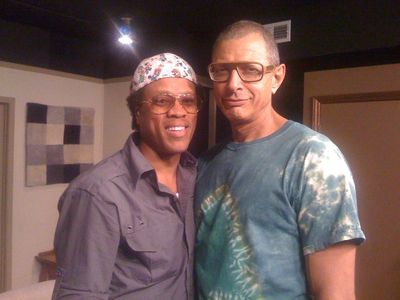 Raymond T. Williams and Jeff Goldblum at Playhouse West