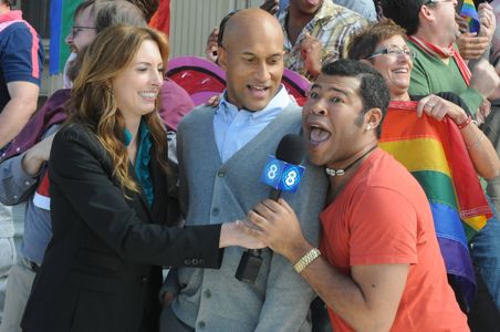 Keegan-Michael Key, Jordan Peele, and Erin Gibson in Key and Peele (2012)
