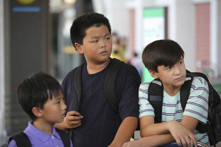 Forrest Wheeler, Ian Chen, and Hudson Yang in Fresh Off the Boat (2015)