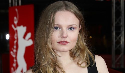 Maria Dragus at an event for Tiger Girl (2017)