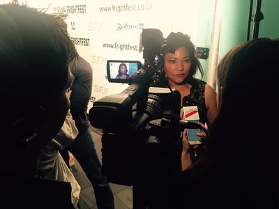 Wind Walkers Premiere, FrightFest 2015. UK syndicated television interviews.