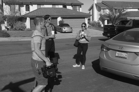 On location filming 