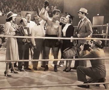 Lynn Bari, Chester Clute, June Gale, Tom Kennedy, Larry McGrath, Michael Whalen, and Guinn 'Big Boy' Williams in Pardon 