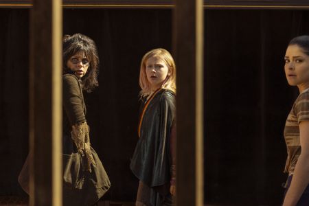 Krysta Rodriguez and Alyvia Alyn Lind in Daybreak (2019)