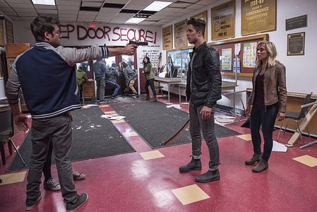Skyler Day, Zack Peladeau, and Markian Tarasiuk in iZombie (2015)