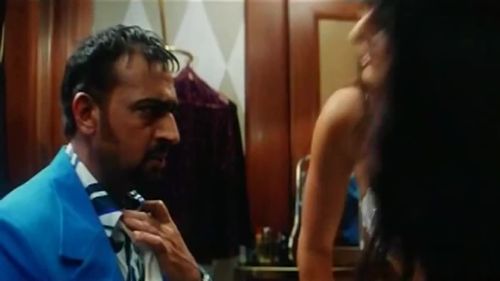 Gulshan Grover and Katrina Kaif in People Cover Story: Bachelorette Baby Boom (2003)
