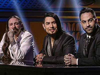 Dave Navarro, Chris Nunez, and Oliver Peck in Ink Master (2012)