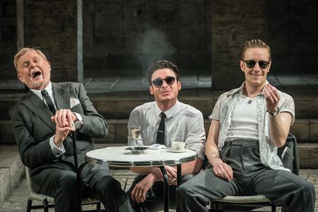 Derek Jacobi, Richard Madden and Jack Colgrave Hirst in Romeo and Juliet