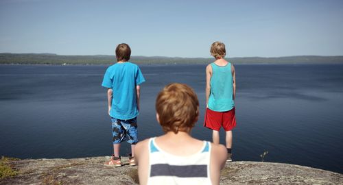 Jackson Martin, Reece Moffett, and Nick Serino in Sleeping Giant (2015)