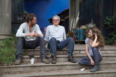 Keri Russell, Jason Clarke, and Michael Seresin in Dawn of the Planet of the Apes (2014)