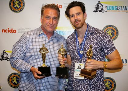 Bret Lada at an event for The Andy Baker Tape (2021)