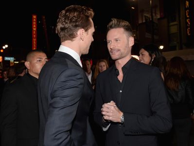 Brian Tyler and Tom Hiddleston at an event for Thor: The Dark World (2013)