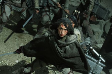 Nanami Sakuraba and Kiko Mizuhara in Attack on Titan Part 2 (2015)