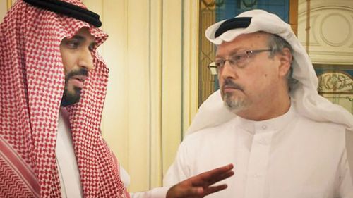 Jamal Khashoggi in The Dissident (2020)