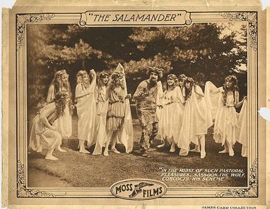 Rita Allen, Beatrice James, Iva Shepard, John St. Polis, Mabel Trinnear, and Ruth Findlay in The Salamander (1916)