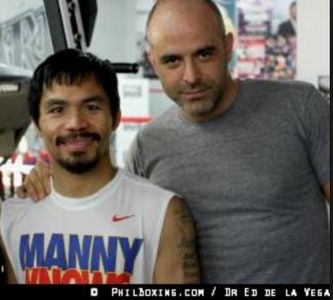 Billy Keane and Manny Pacquiao