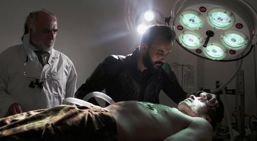 Jesus de Miguel, Anthony Sergeant, and Mateo Rufino in Beta One (2014)