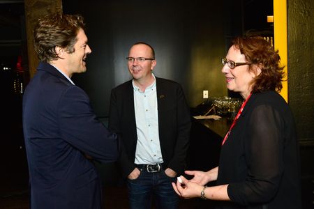 Jason Blum, Janet Pierson, and Col Needham
