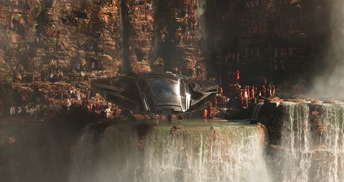 Warrior Falls and Ship