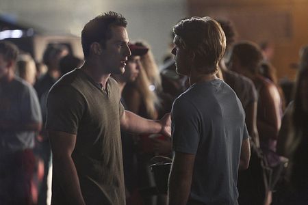 Michael Trevino and Chris Brochu in The Vampire Diaries (2009)