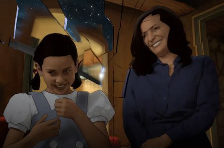 Still of Luna-Marie Katich and Constance Marie in the Amazon Original series, 