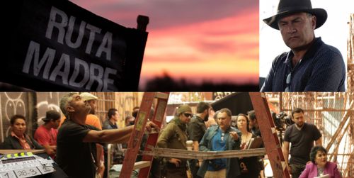 During the Filming of Ruta Madre