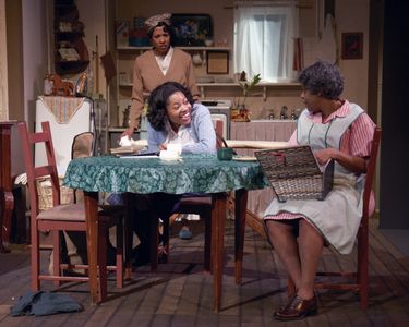 Nhadya Salomon as Beneatha Younger in A Raisin in the Sun