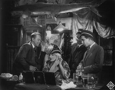 Marlene Dietrich and Roland Varno in The Blue Angel (1930)