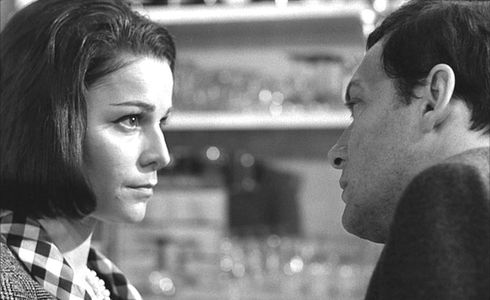 Maurice Ronet and Léna Skerla in The Fire Within (1963)