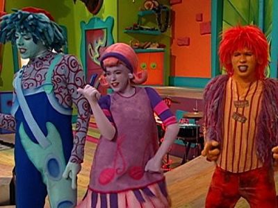 Lisa Lennox, Chad McNamara, and Jonny Wexler in The Doodlebops (2004)