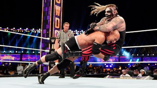 Bill Goldberg and Windham Rotunda in WWE Super Show-Down (2020)