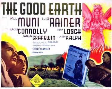 Tilly Losch, Paul Muni, and Luise Rainer in The Good Earth (1937)