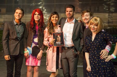 Cast photo from the short film, 