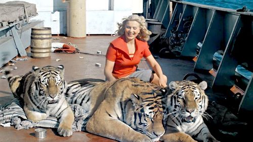 Margarita Nazarova in Striped Trip (1961)