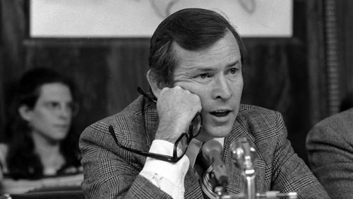 Howard Baker in The Senate Watergate Hearings (1973)