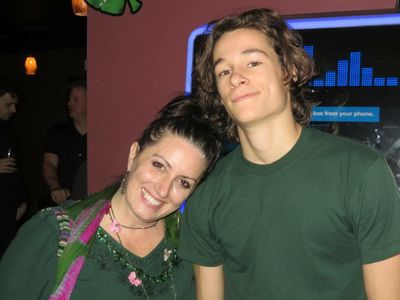 Lauren Patrice Nadler and Kyle Allen after LPNSImprov Show