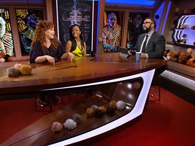 Sonequa Martin-Green, Matt Mira, and Mary Wiseman in After Trek (2017)