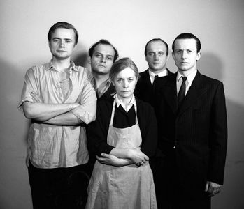 Adam Ferency, Michal Juszczakiewicz, Boguslaw Linda, Magda Teresa Wójcik, and Krzysztof Zaleski in Matka Królów (1987)