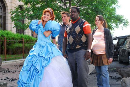 Nicole Parker, Crista Flanagan, Gary 'G. Thang' Johnson, and Matt Lanter in Disaster Movie (2008)