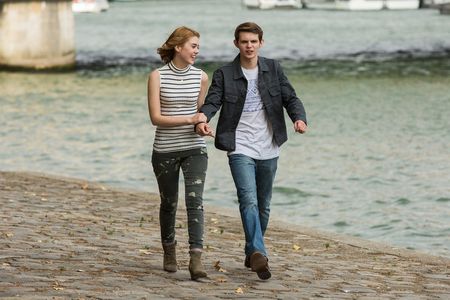 Gatlin Kate James and Robbie Kay in Heroes Reborn (2015)