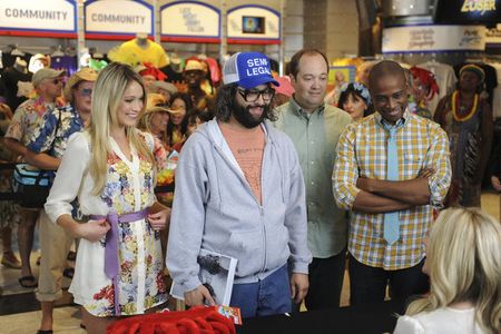 Jane Krakowski, Judah Friedlander, John Lutz, Keith Powell, and Katrina Bowden in 30 Rock (2006)