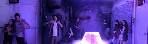 On set