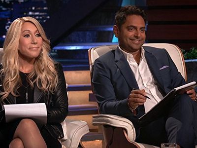 Lori Greiner and Rohan Oza in Shark Tank (2009)