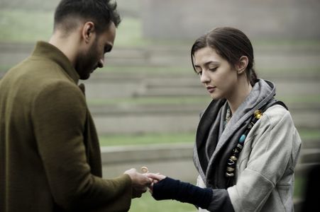 Arjun Gupta and Katie Findlay in The Magicians (2015)