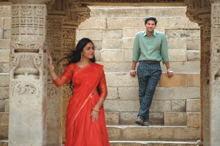 Dulquer Salmaan and Mrunal Thakur in Sita Ramam (2022)